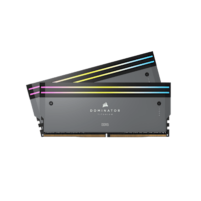 DOMINATOR TITANIUM RGB DDR5 Memory | CORSAIR